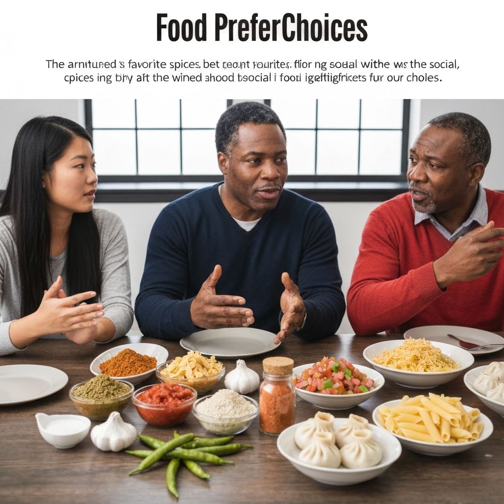 Learning about food preferences